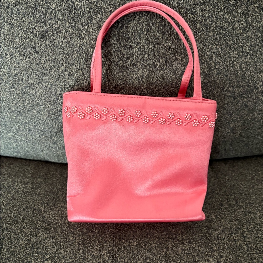 Elegant Coral Handbag